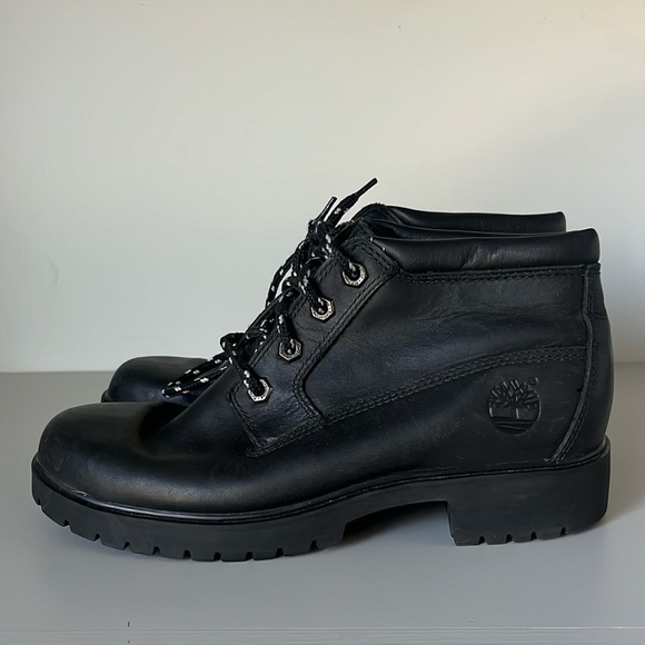 Timberland Nellie Black Ankle Boot Size 7.5 - Picture 1 of 8